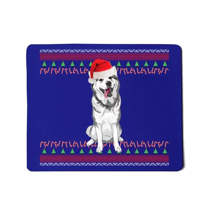 Husky Christmas Gift Mousepad