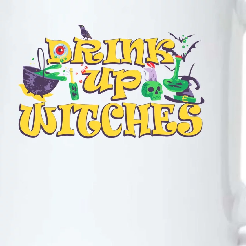 Halloween Cute Gift Up Witches Gift Black Color Changing Mug