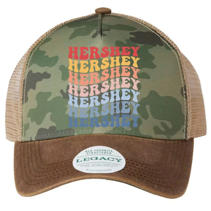 Hershey City Groovy Retro Legacy Tie Dye Trucker Hat