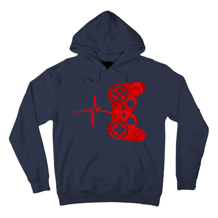 Heartbeat Controller Gamer Tall Hoodie