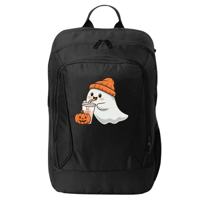 Halloween Costume Ghost Ing Pumpkin Gift City Backpack