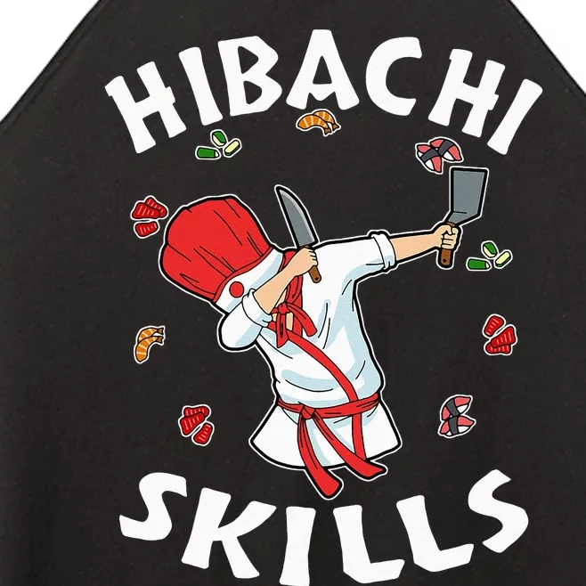 Hibachi Connoisseur Gifts Hibachi Chef Costume Hibachi Grill Women’s Perfect Tri Rocker Tank