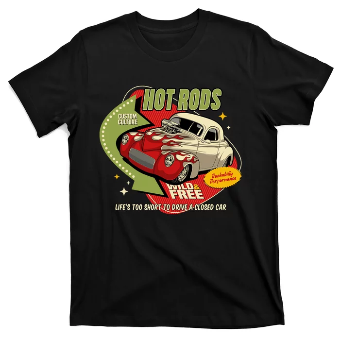 Hotrods Custom Genuine T-Shirt