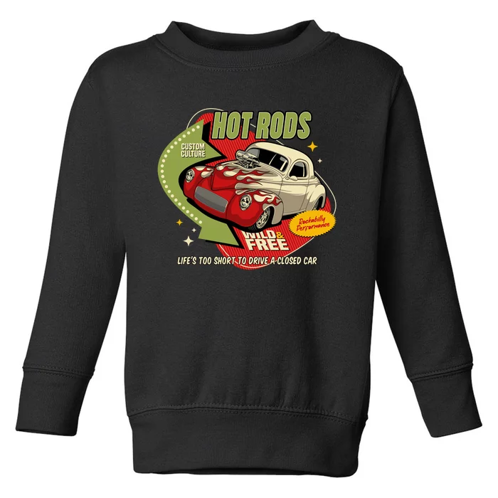 Hotrods Custom Genuine Toddler Sweatshirt