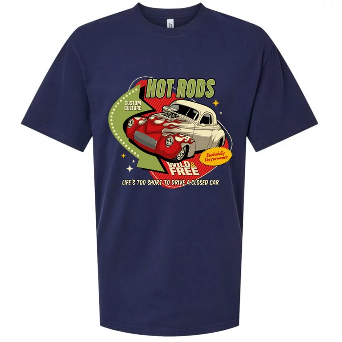 Hotrods Custom Genuine Sueded Cloud Jersey T-Shirt