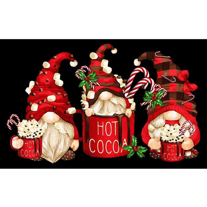 Hot Cocoa Gnomes Drink Hot Chocolate Watch Christmas Movies Bumper Sticker