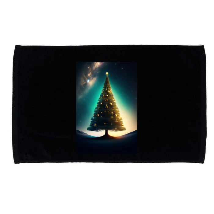 Happy Christmas Microfiber Hand Towel