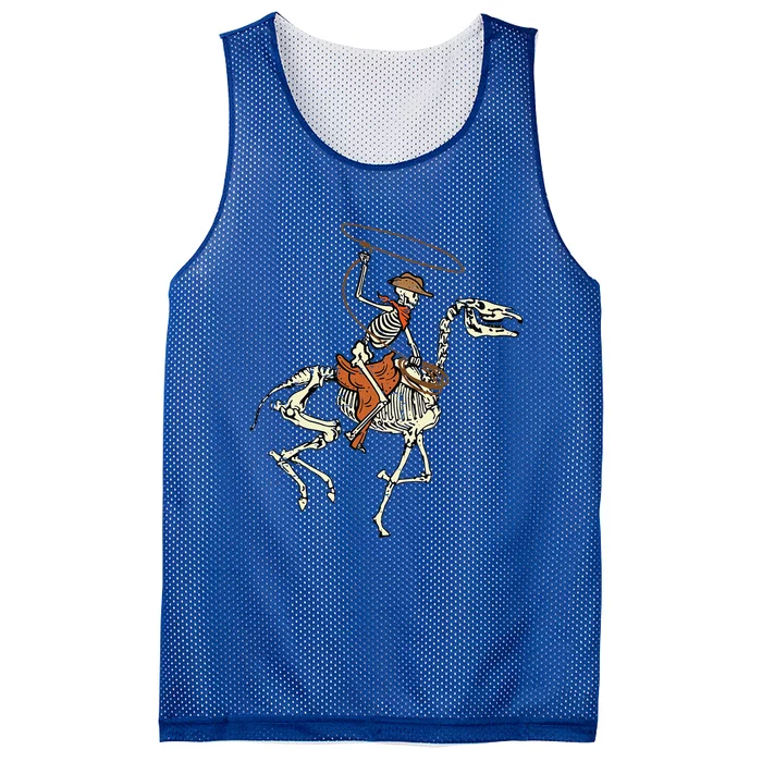 Halloween Cowboy Horse Skeleton Costume Mesh Reversible Basketball Jersey Tank