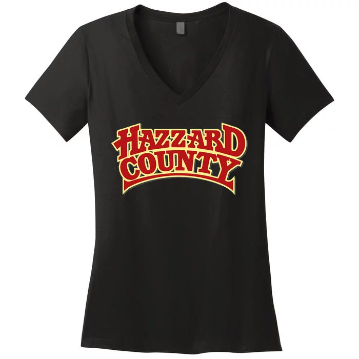 Hazzard County Women's V-Neck T-Shirt