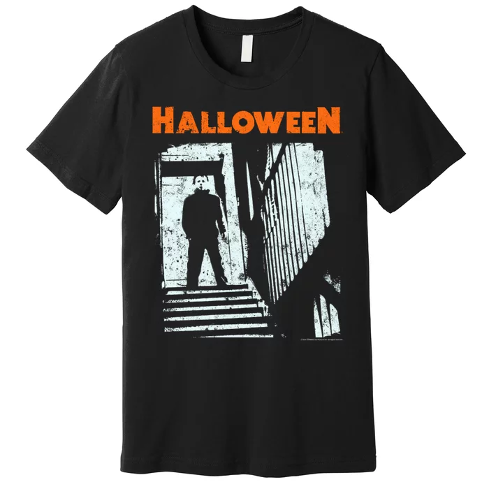 Halloween Costume, Halloween Scary Movies Horror Movie Lovers Gift Premium T-Shirt