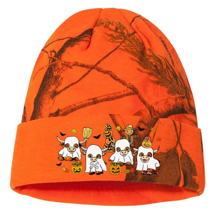 Highland Cow Halloween Kati - 12in Camo Beanie