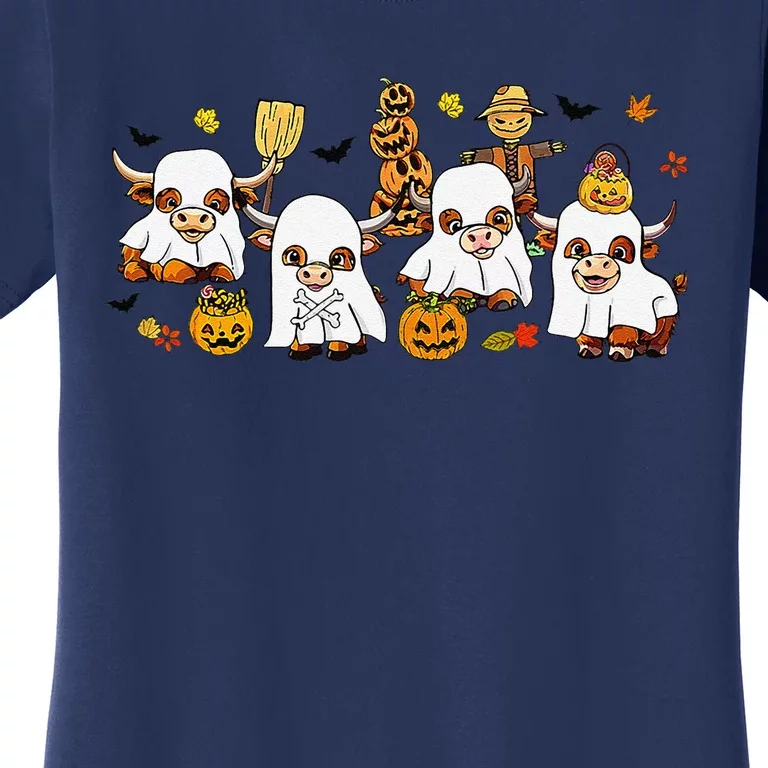 Highland Cow Halloween Women's T-Shirt