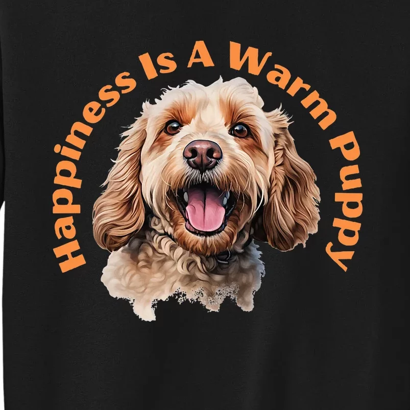 Happy Cockapoo Tall Sweatshirt