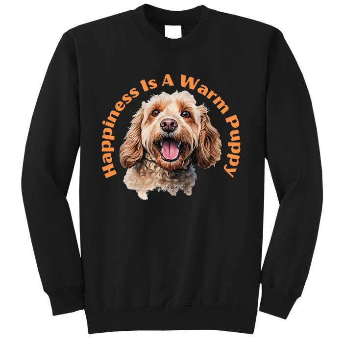 Happy Cockapoo Tall Sweatshirt