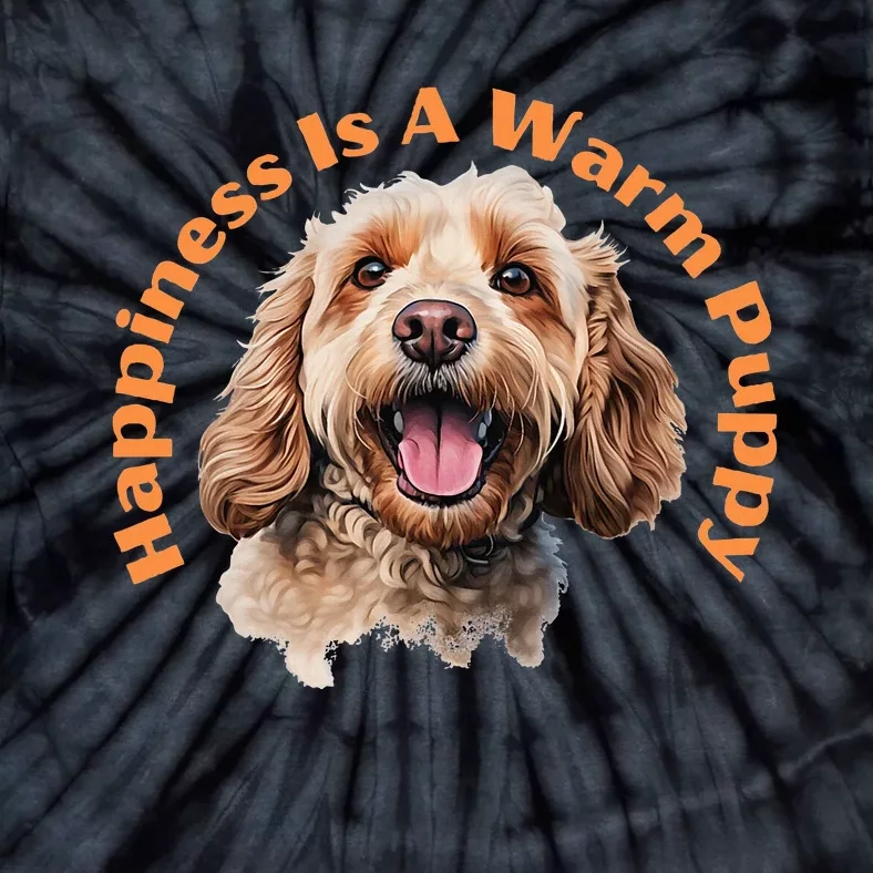 Happy Cockapoo Tie-Dye T-Shirt