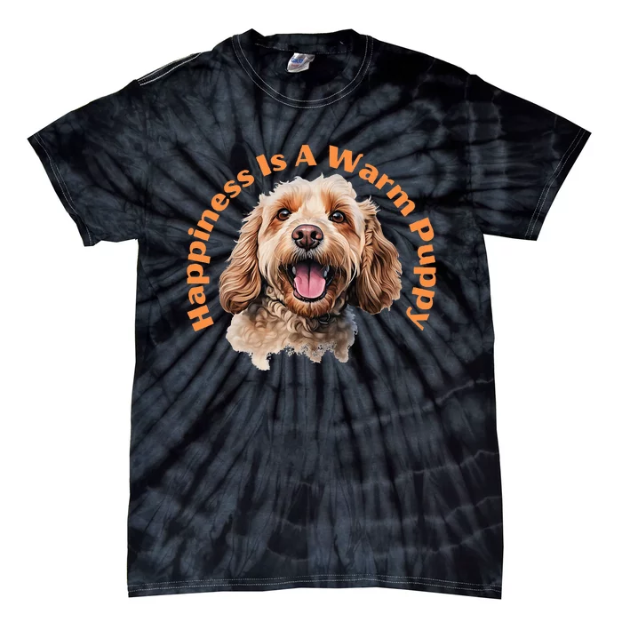 Happy Cockapoo Tie-Dye T-Shirt