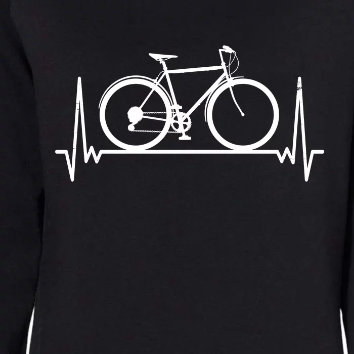 Heartbeat Cycling Womens California Wash Sweatshirt