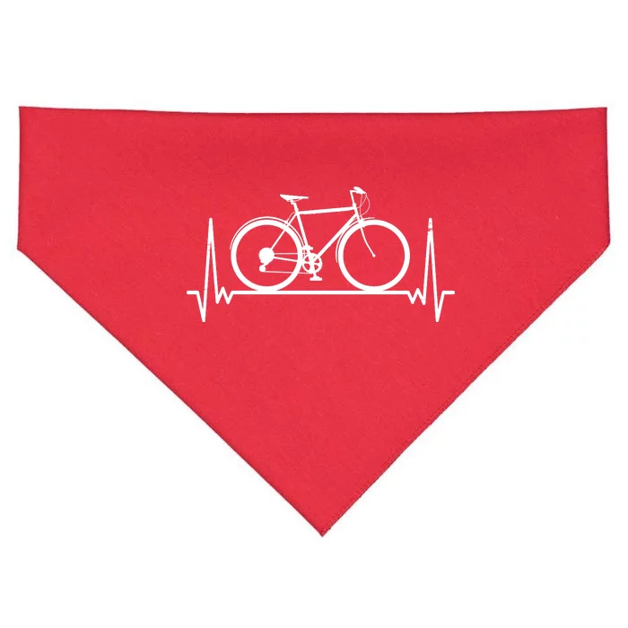 Heartbeat Cycling USA-Made Doggie Bandana