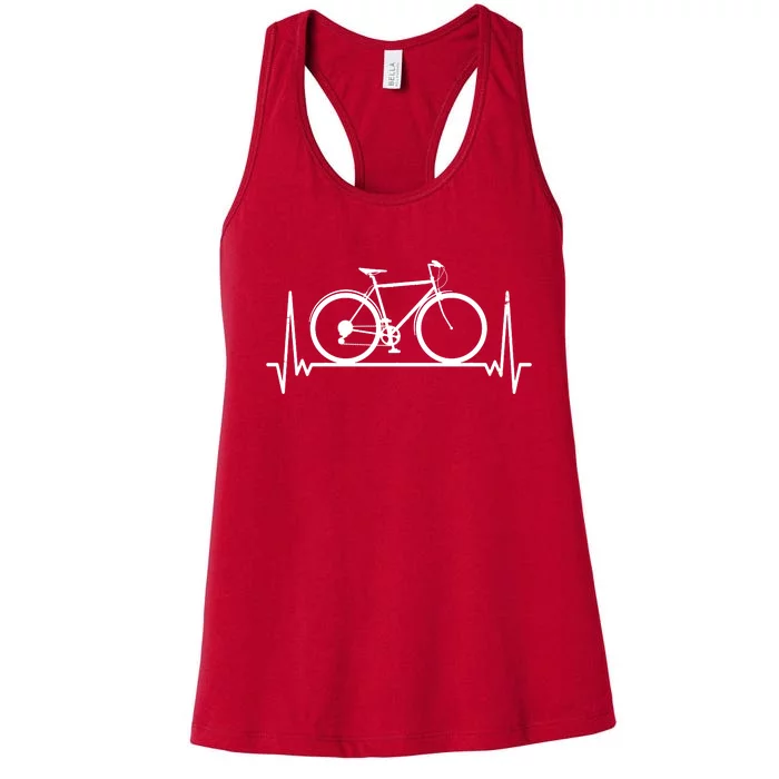 Heartbeat Cycling Women's Racerback Tank