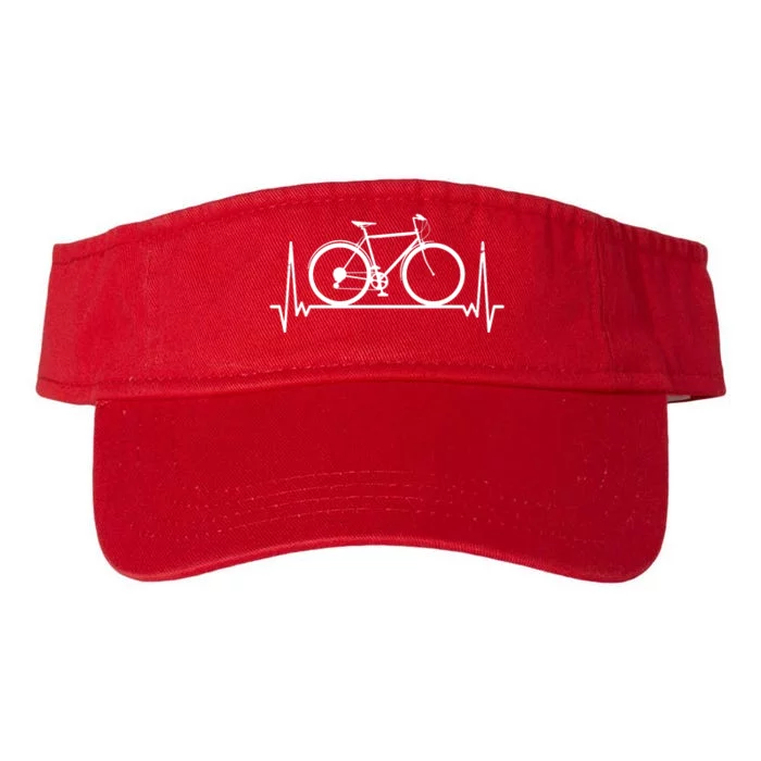 Heartbeat Cycling Valucap Bio-Washed Visor