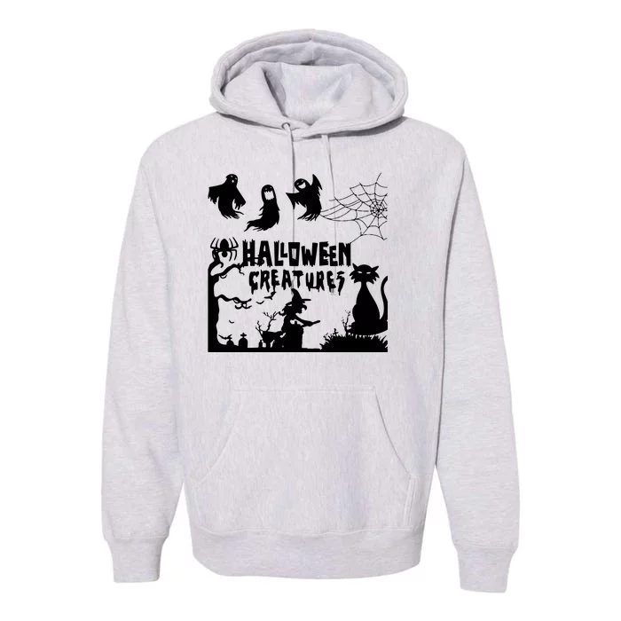 Halloween Creatures Premium Hoodie