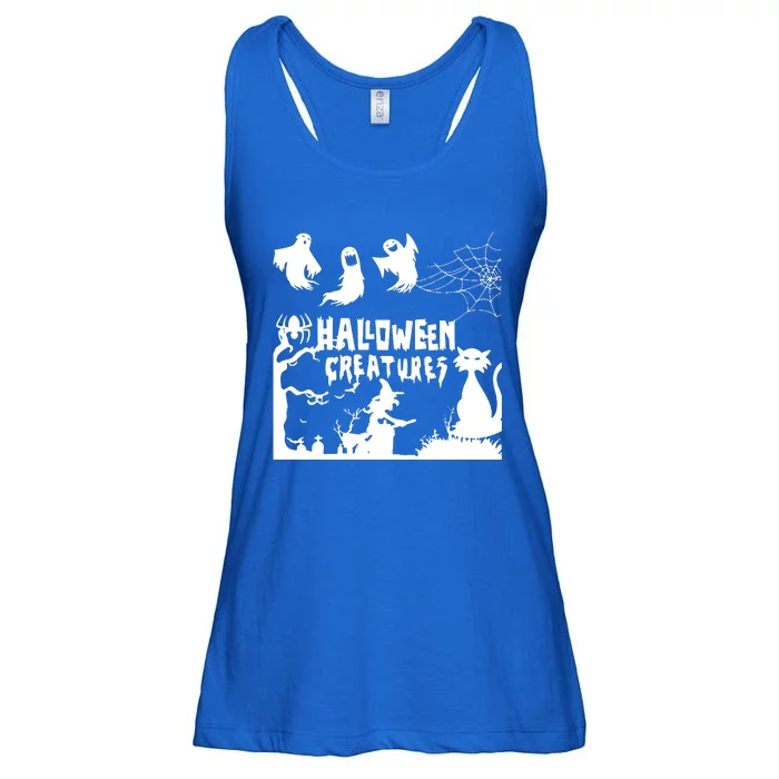 Halloween Creatures Ladies Essential Flowy Tank