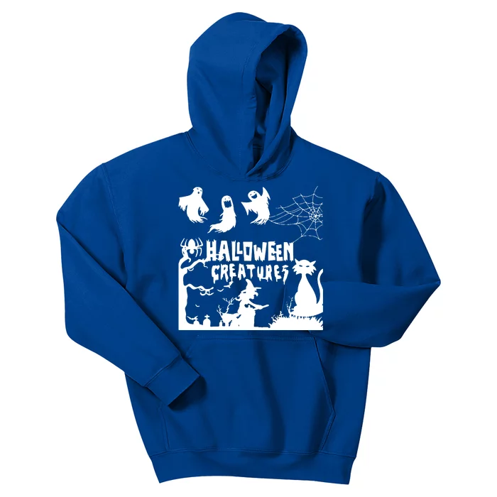 Halloween Creatures Kids Hoodie