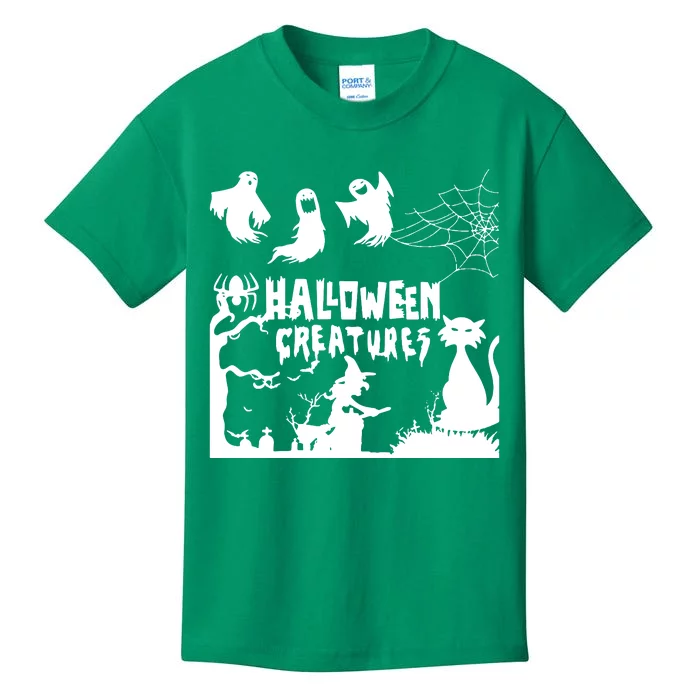 Halloween Creatures Kids T-Shirt