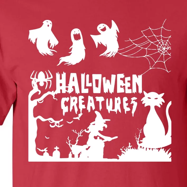 Halloween Creatures Tall T-Shirt