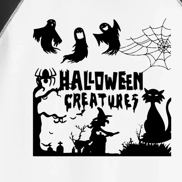 Halloween Creatures Toddler Fine Jersey T-Shirt