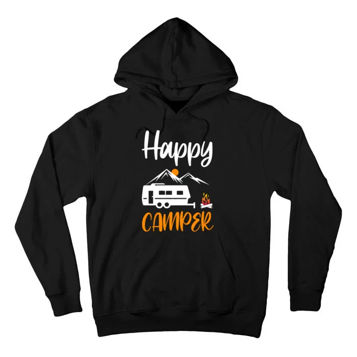 Happy Camper Tall Hoodie