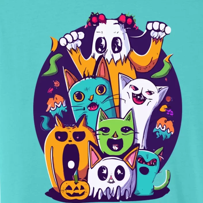 Halloween Cats ChromaSoft Performance T-Shirt