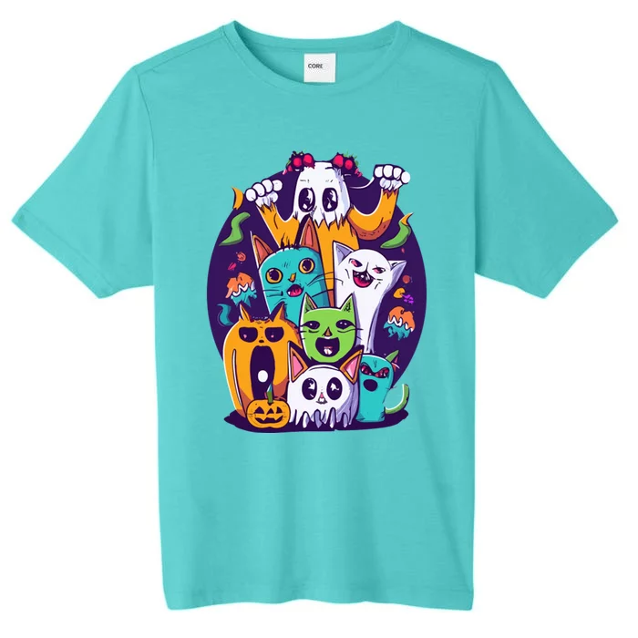 Halloween Cats ChromaSoft Performance T-Shirt