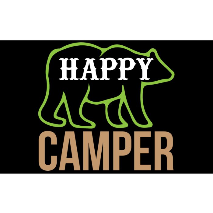 Happy Camper Bumper Sticker