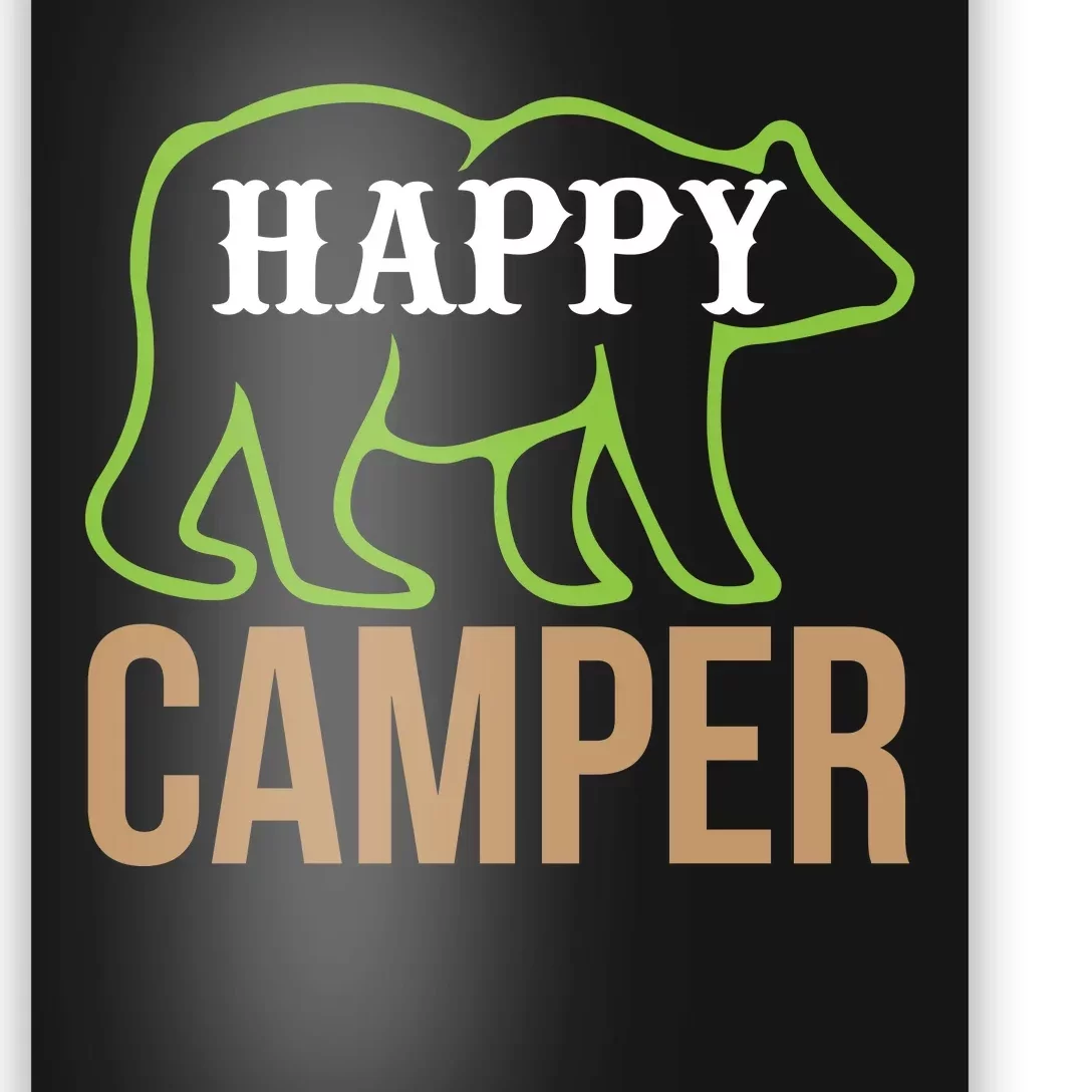 Happy Camper Poster