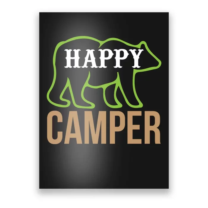 Happy Camper Poster