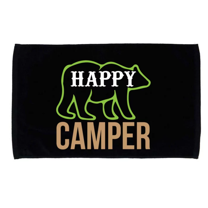 Happy Camper Microfiber Hand Towel