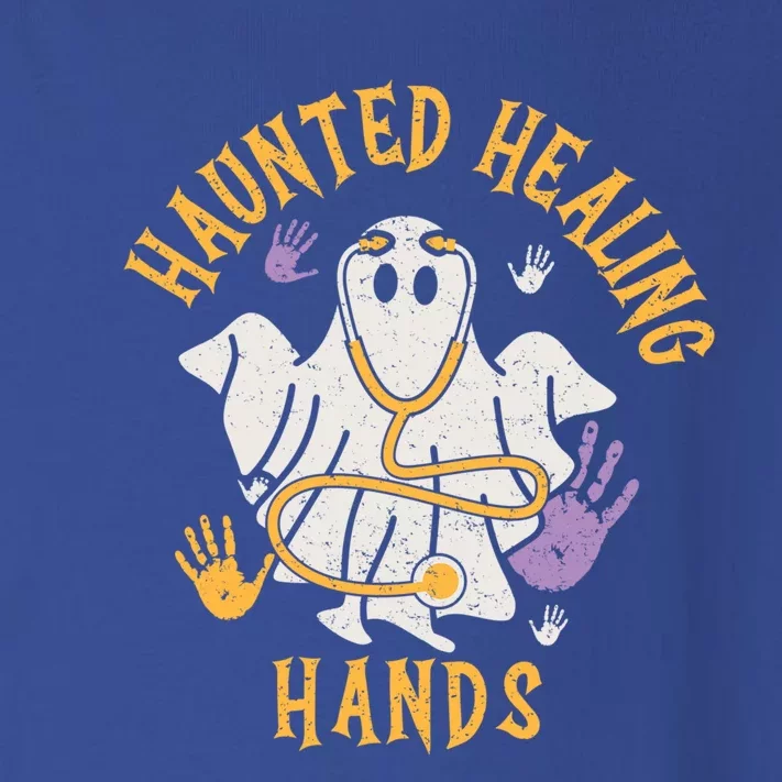 Halloween Costume Haunted Healing Hands Nurse Ghost Scrub Gift Toddler Long Sleeve Shirt