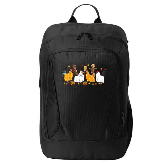 Hallowen Chicken City Backpack