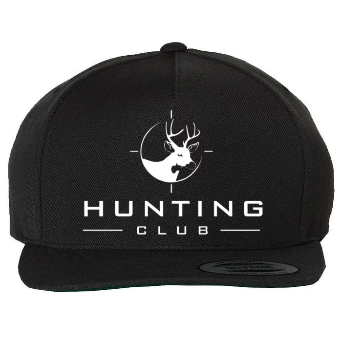 Hunting Club Wool Snapback Cap