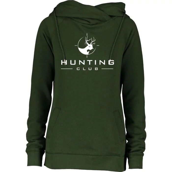 Hunting Club Womens Funnel Neck Pullover Hood