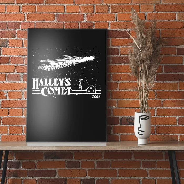 HalleyS Comet Poster