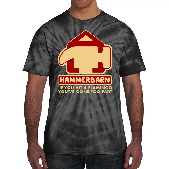 Hammerbarn Cute House Blue Dog Funny Gift For Family Tie-Dye T-Shirt