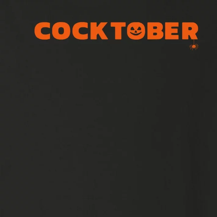 Happy Cocktober Halloween Costume Funny Halloween Toddler Long Sleeve Shirt