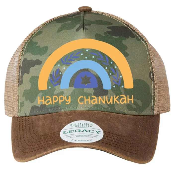 Happy Chanukah  Hanukkah Legacy Tie Dye Trucker Hat