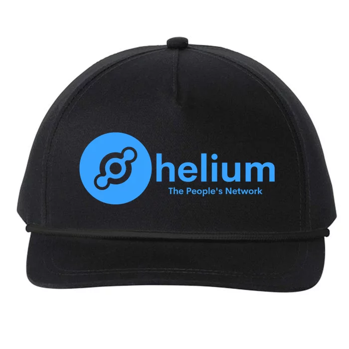 Helium Crypto HODL HNT Token, Helium Miner, People’s Network Snapback Five-Panel Rope Hat