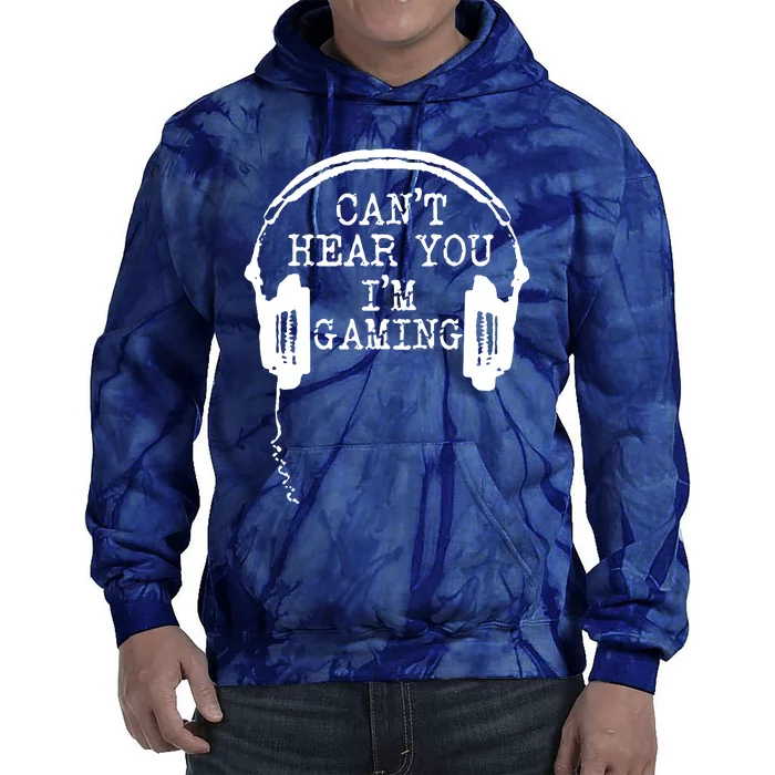 Headset CanT Hear You IM Gaming Tie Dye Hoodie