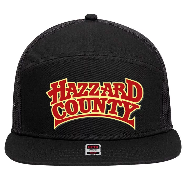 Hazzard County 7 Panel Mesh Trucker Snapback Hat