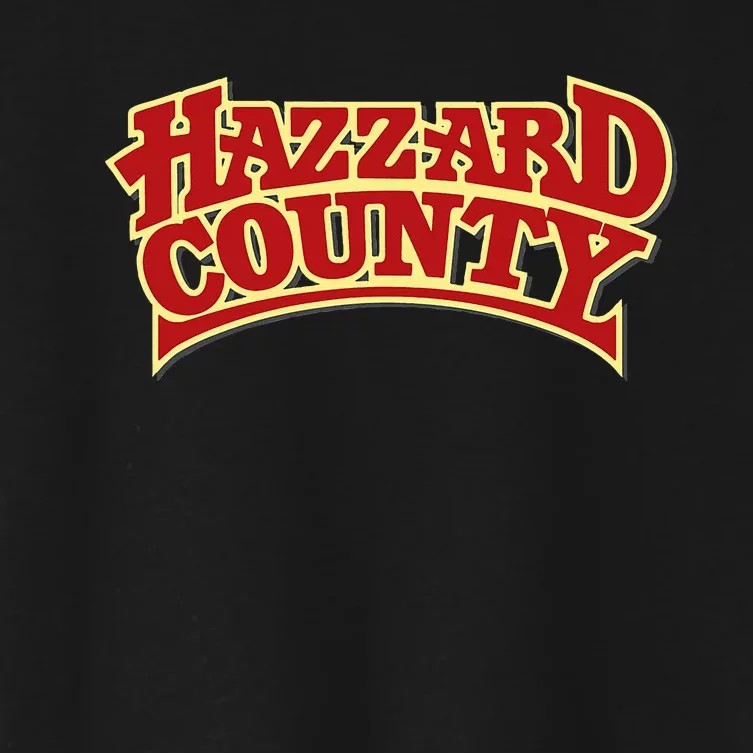 Hazzard County Women's Crop Top Tee