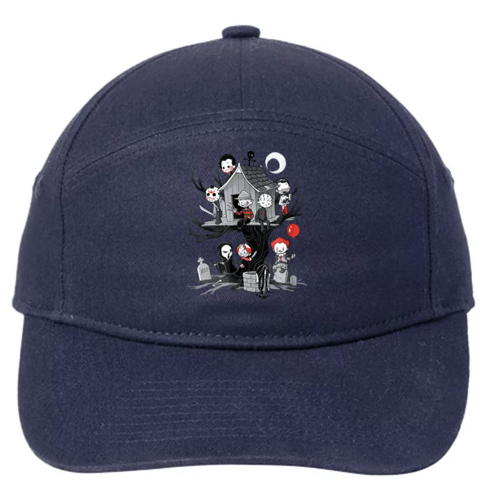 Horror Clubhouse 7-Panel Snapback Hat